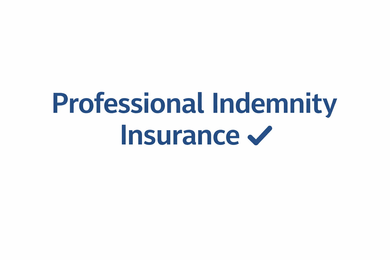 Professional Indemnity Insurance